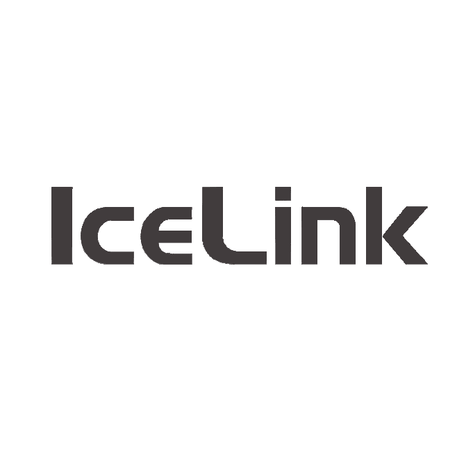 Logo IceLink - Cliente de Diseño de interiores retail - Ujo and Partners