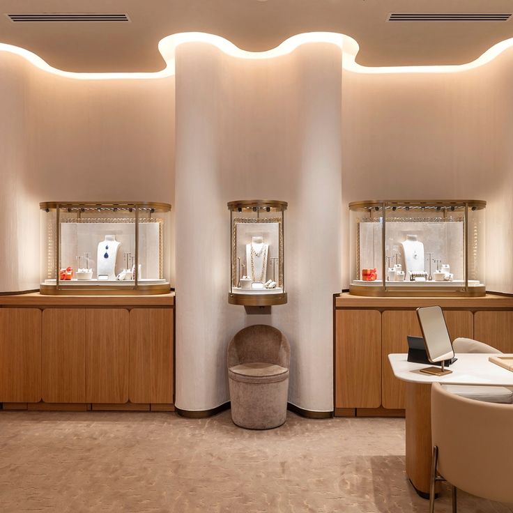 Expositor de una joyería de lujo