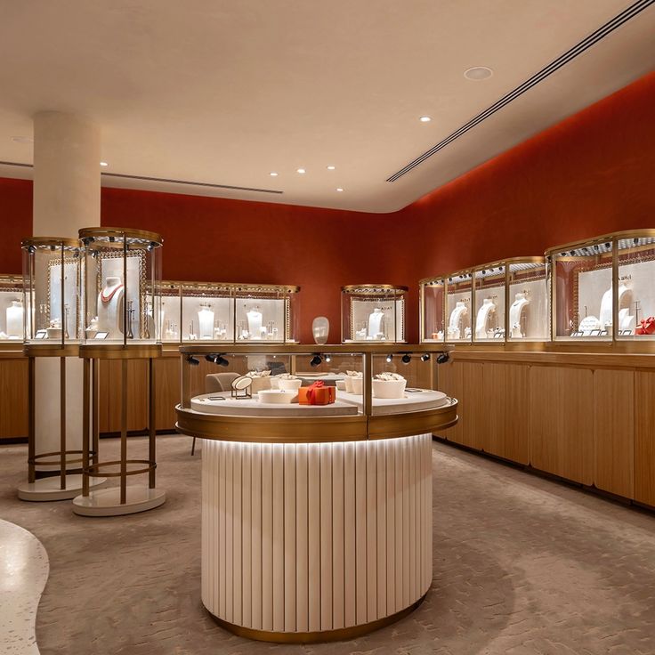 Escaparate de una joyeria de lujo